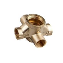 ISO9001 Dewax Precision Casting Brass Manifolds For Irrigation Lost Wax Investment Casting Parts